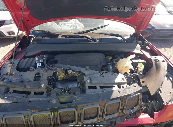 3C4NJDCB6NT213200 2022 JEEP COMPASS Красный Вид сзади