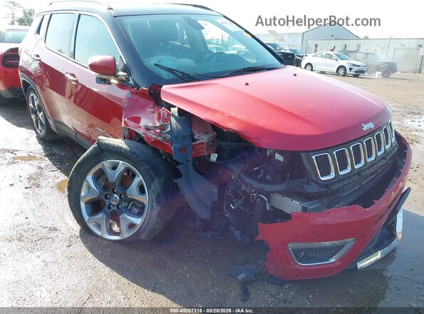 3C4NJDCB7KT766448 2019 JEEP COMPASS Red Դիմացի տեսք