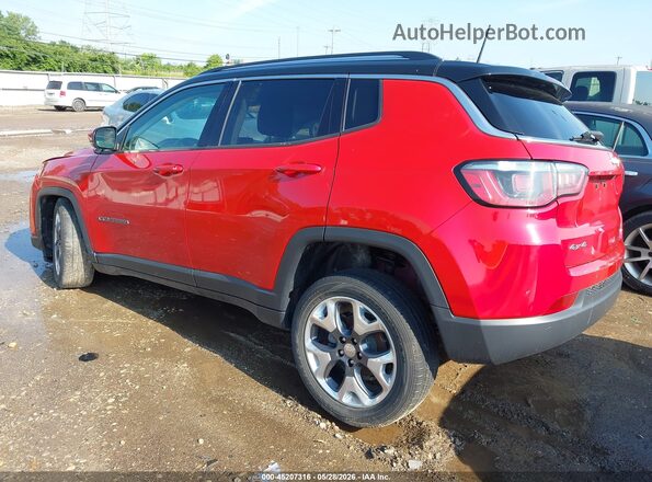 3C4NJDCB7KT766448 2019 JEEP COMPASS Red Հետևի ձախ