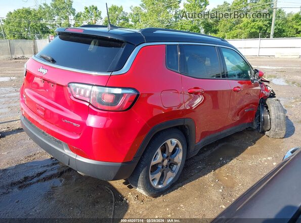 3C4NJDCB7KT766448 2019 JEEP COMPASS Red Հետևի աջ