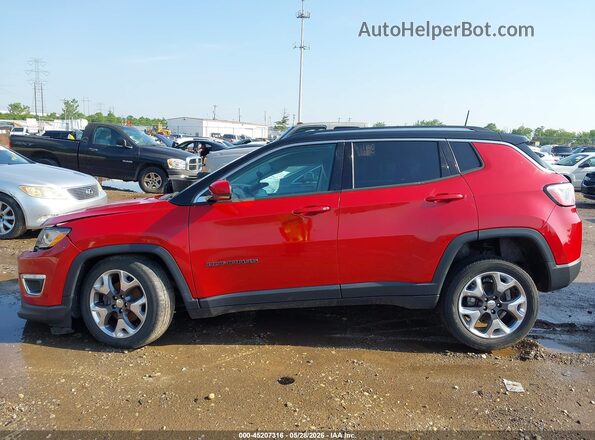 3C4NJDCB7KT766448 2019 JEEP COMPASS Red Սալոնի 360 աստիճան տեսք
