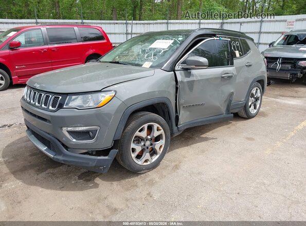 3C4NJDCB7LT118299 2020 JEEP COMPASS Gray წინა მარცხენა ხედი სამი მეოთხედიდან