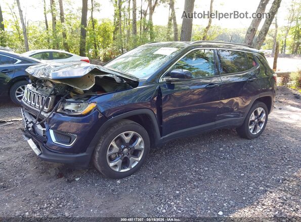 3C4NJDCB7LT159998 2020 JEEP COMPASS Dark Blue Front left