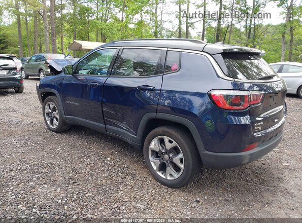 3C4NJDCB7LT159998 2020 JEEP COMPASS Dark Blue Rear left