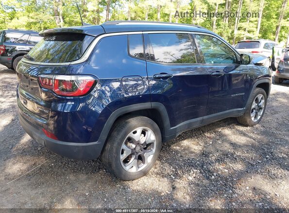 3C4NJDCB7LT159998 2020 JEEP COMPASS Dark Blue Rear right