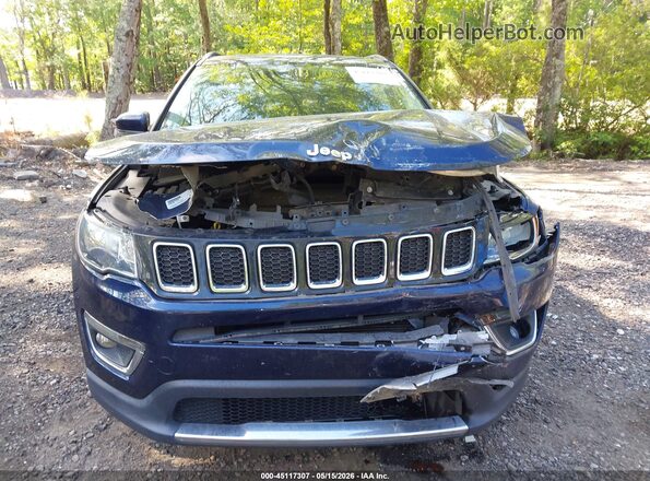 3C4NJDCB7LT159998 2020 JEEP COMPASS Dark Blue Instrument cluster view