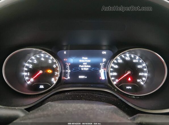 3C4NJDCB8HT641709 2017 JEEP NEW COMPASS White Widok tylnych siedzeń