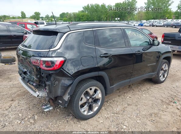 3C4NJDCB8JT201852 2018 JEEP COMPASS Black Tył prawy