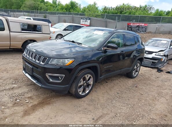 3C4NJDCB8JT201852 2018 JEEP COMPASS Black Przód lewy