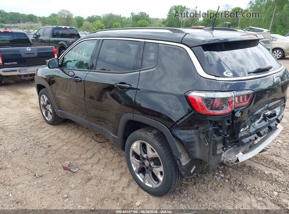 3C4NJDCB8JT201852 2018 JEEP COMPASS Black Tył lewy