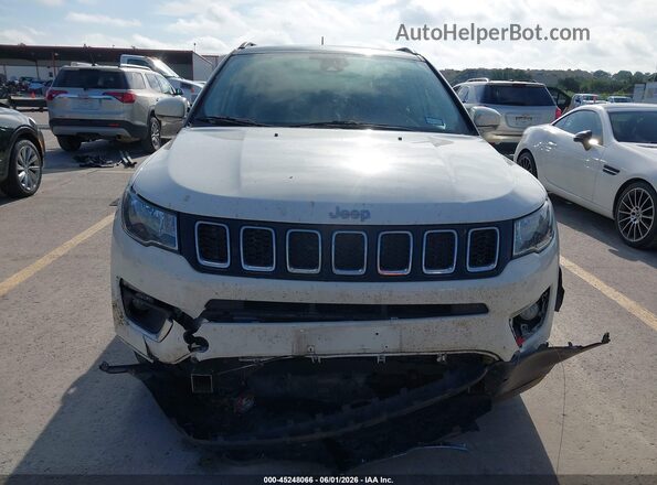 3C4NJDCB8MT555083 2021 JEEP COMPASS White ხელსაწყოთა პანელის ხედი