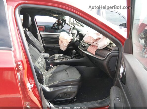 3C4NJDCB8NT206457 2022 JEEP COMPASS Red Вид салону спереду