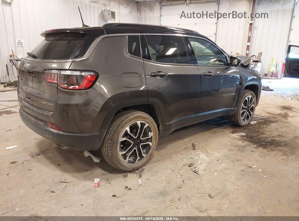 3C4NJDCB8NT232606 2022 JEEP COMPASS Gray Հետևի աջ