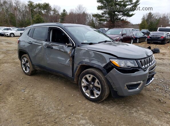 3C4NJDCB9KT826763 2019 JEEP COMPASS Gray წინა მარჯვენა