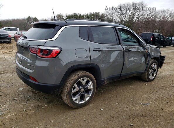 3C4NJDCB9KT826763 2019 JEEP COMPASS Gray უკანა მარჯვენა
