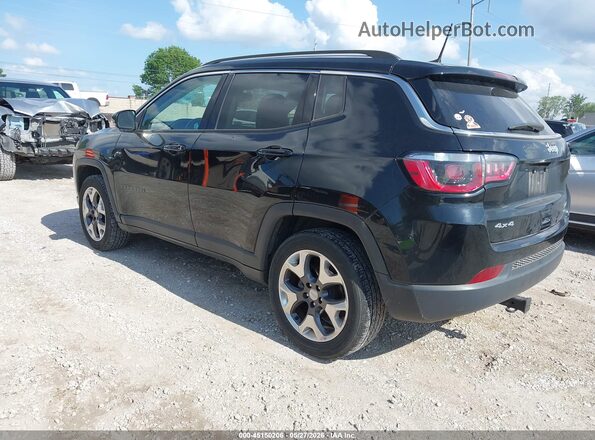 3C4NJDCBXJT199747 2018 JEEP COMPASS Черный Задняя левая четверть