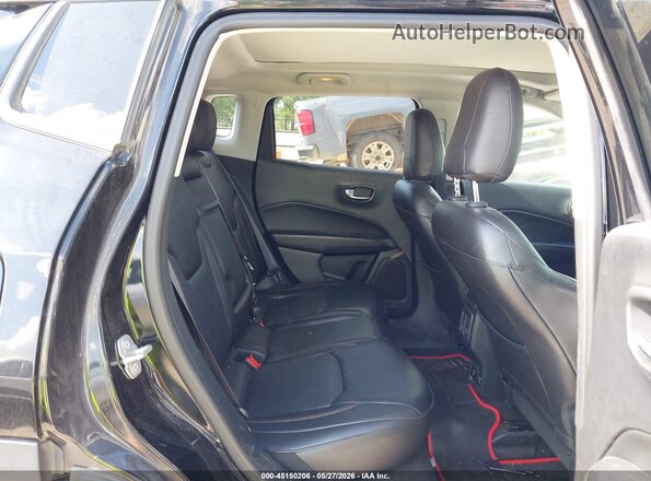 3C4NJDCBXJT199747 2018 JEEP COMPASS Черный Вид наклейки с VIN-кодом