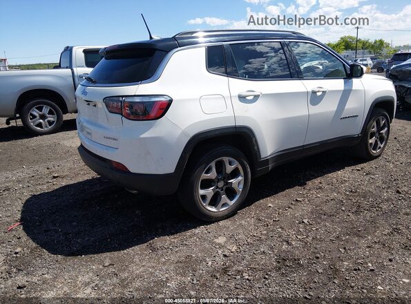 3C4NJDCBXKT594416 2019 JEEP COMPASS Белый Задняя правая четверть