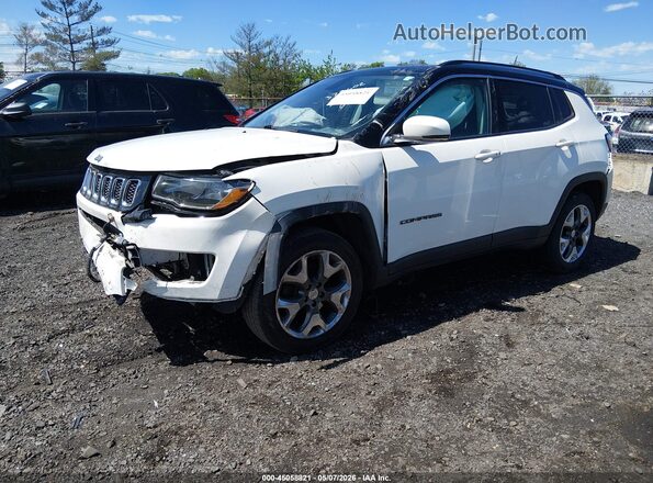 3C4NJDCBXKT594416 2019 JEEP COMPASS Белый Передняя левая четверть