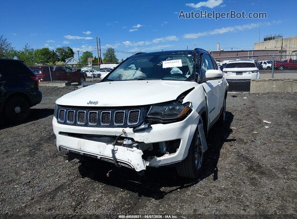 3C4NJDCBXKT594416 2019 JEEP COMPASS Белый Вид спереди