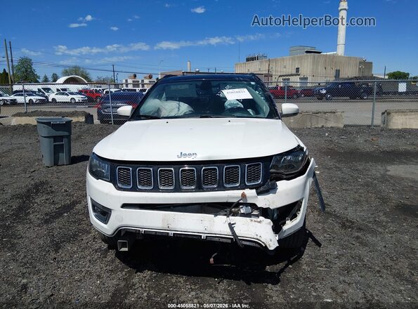 3C4NJDCBXKT594416 2019 JEEP COMPASS Белый Вид щитка приборов