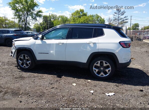 3C4NJDCBXKT594416 2019 JEEP COMPASS Белый Панорамный вид салона 360°