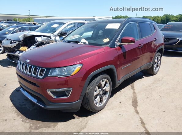 3C4NJDCBXLT255205 2020 JEEP COMPASS Red 