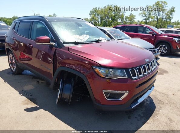 3C4NJDCBXLT255205 2020 JEEP COMPASS Red 
