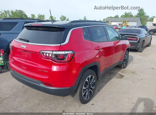 3C4NJDCN1RT600172 2024 JEEP COMPASS Red Rear right