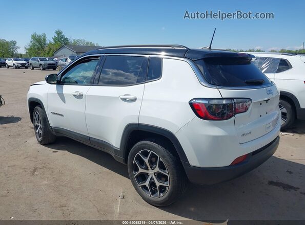 3C4NJDCN2RT104961 2024 JEEP COMPASS Белый Задняя левая четверть