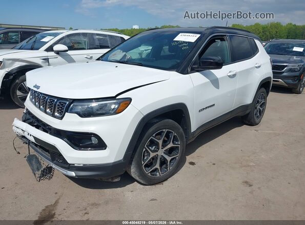3C4NJDCN2RT104961 2024 JEEP COMPASS Белый Передняя левая четверть