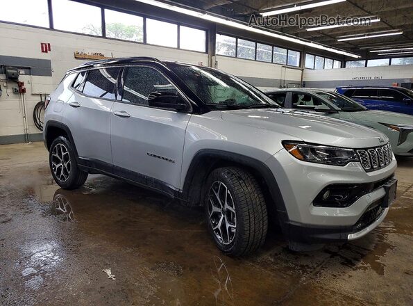 3C4NJDCN2ST510972 2025 JEEP COMPASS Silver Delantero derecho