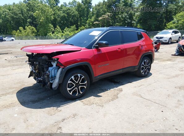 3C4NJDCN5PT565519 2023 JEEP COMPASS Red Передня ліва чверть