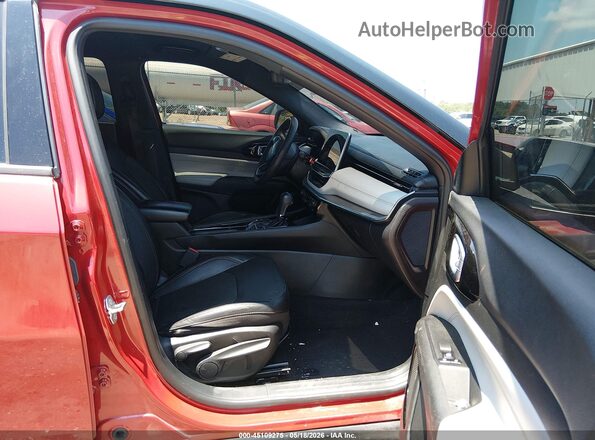 3C4NJDCN5PT565519 2023 JEEP COMPASS Red Вид салону спереду