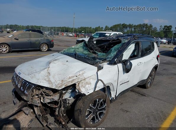 3C4NJDCN6PT567165 2023 JEEP COMPASS White Vista tres cuartos delantera izquierda
