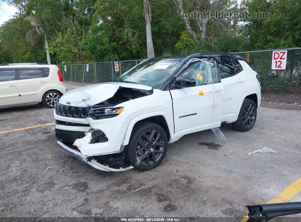 3C4NJDCN7ST591838 2025 JEEP COMPASS Белый Передняя левая четверть