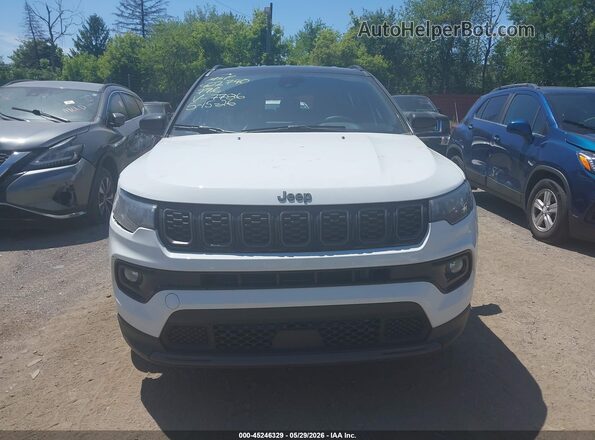 3C4NJDCN7TT167786 2026 JEEP COMPASS White ხელსაწყოთა პანელის ხედი