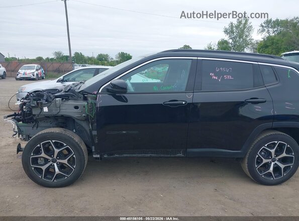 3C4NJDCN8ST579696 2025 JEEP COMPASS Black სალონის 360-გრადუსიანი ხედი