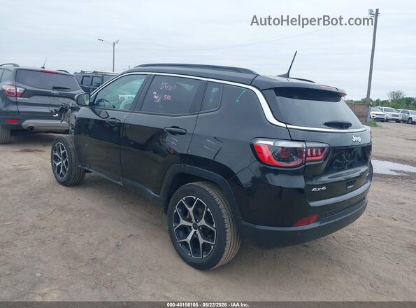 3C4NJDCN8ST579696 2025 JEEP COMPASS Black უკანა მარცხენა