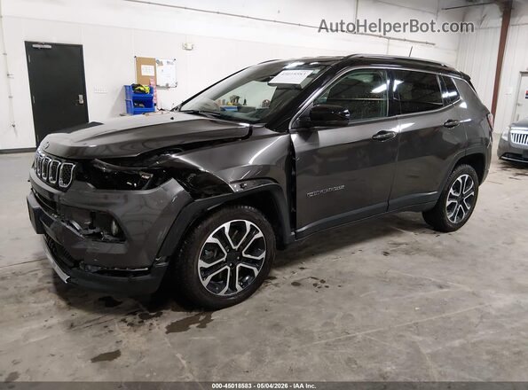3C4NJDCN9PT519949 2023 JEEP COMPASS Gray Передня ліва чверть