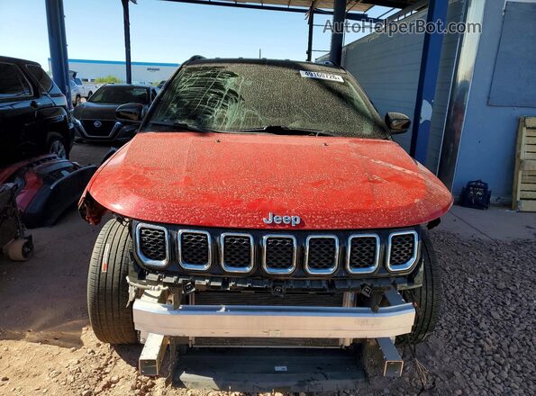 3C4NJDCN9RT588983 2024 JEEP COMPASS Red Widok z przodu