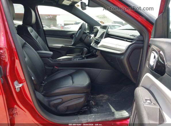3C4NJDCN9ST600295 2025 JEEP COMPASS Red Widok wnętrza z przodu