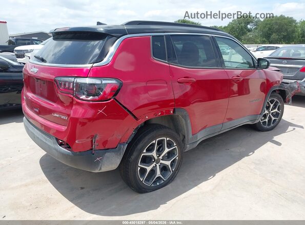 3C4NJDCN9ST600295 2025 JEEP COMPASS Red Tył prawy