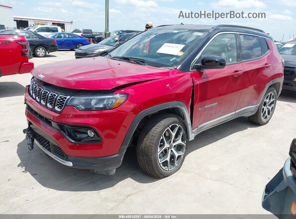 3C4NJDCN9ST600295 2025 JEEP COMPASS Red Przód lewy