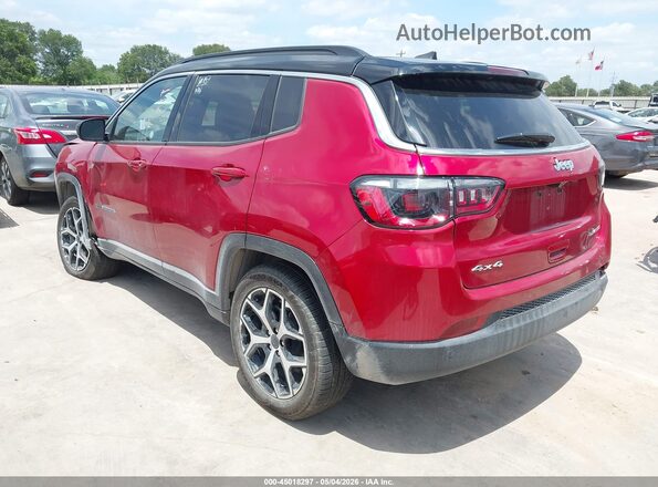 3C4NJDCN9ST600295 2025 JEEP COMPASS Red Tył lewy