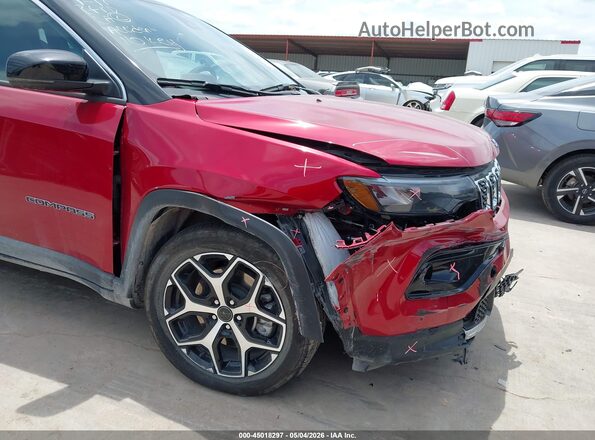 3C4NJDCN9ST600295 2025 JEEP COMPASS Red Widok z przodu