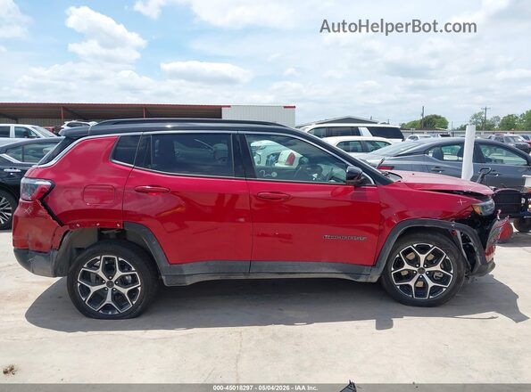 3C4NJDCN9ST600295 2025 JEEP COMPASS Red Widok wnętrza 360 stopni