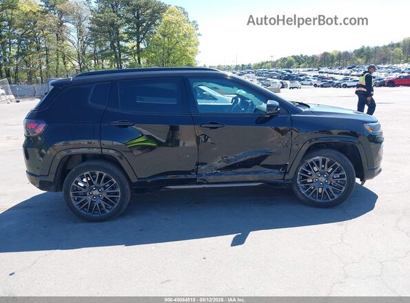 3C4NJDCNXPT559716 2023 JEEP COMPASS Black უკანა სალონის ხედი