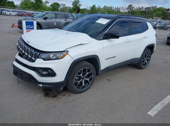 3C4NJDCNXST556257 2025 JEEP COMPASS White Передня ліва чверть