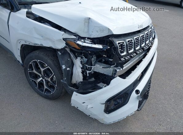 3C4NJDCNXST556257 2025 JEEP COMPASS White Вид спереду